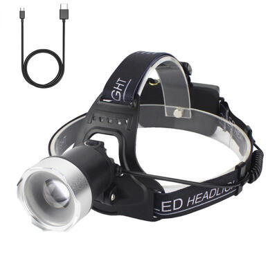 

Micro USB Rechargeable LED Headlamp Zooming Headlight Head Lamp Lighting Flashlight Torch Lantern Outdoor Fishing Light