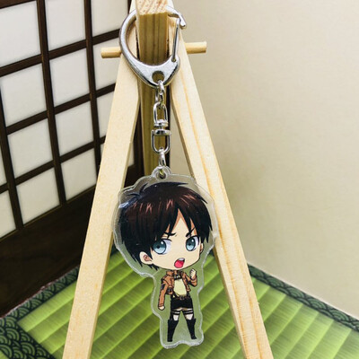 

Anime Extended Products Peripheral Attacking Giants Acrylic Pendant Keychain Attacking Giants Creative Accessories