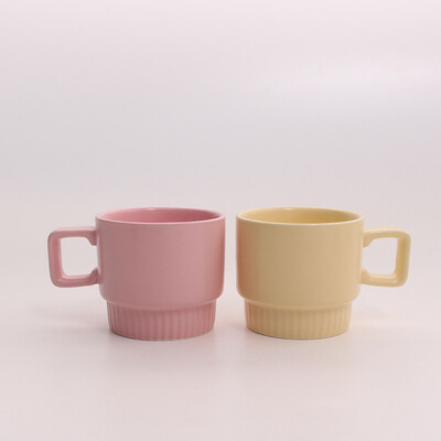

European Ceramic Coffee Cup Tea Cup Water Cup Stack Cup Mug