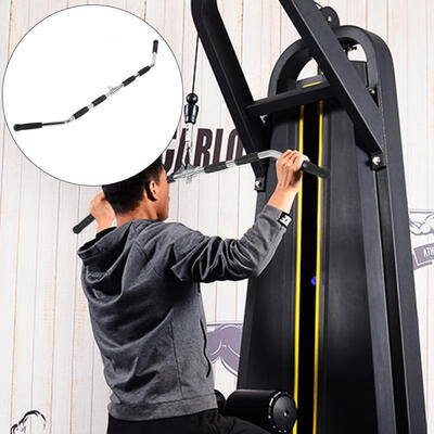

Greensen Gym Fitness Equipment Attachments Row Bar Revolving Handle Pull Down 48"