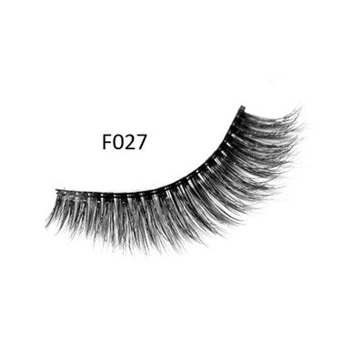 

Gobestart Makeup 3D Natural Long Fake Eye Lashes Handmade Thick False Eyelashes Black
