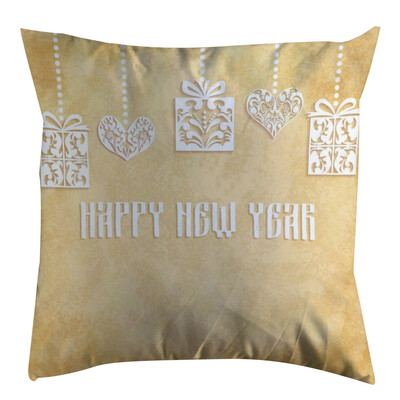 

Tailored Xmas Cotton Pillow Case Cotton Soft Cushion Cover Christmas Home Decoration