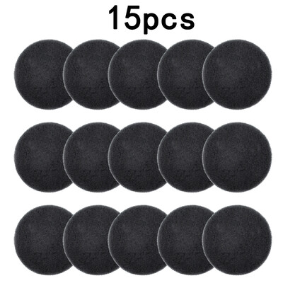 

Kitchen Cleaning Dish Washing Scouring Pad Round Hook & Loop Mops Nylon 15pcs