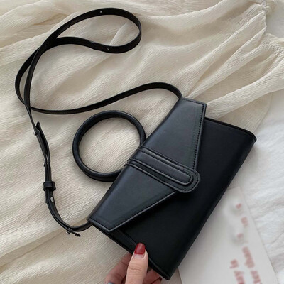 

Tailored Womens Fashion Handbags Small Square Bag Wild Messenger Bag Solid Color