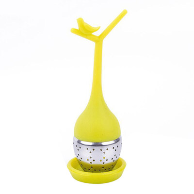 

Bird Design Silicone Loose Tea Maker Infuser Reusable Strainer Filter Diffuser