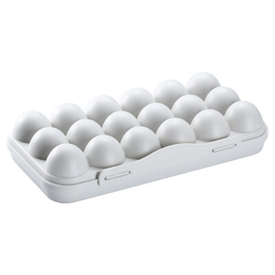 

Toponeto Egg Tray Holder Egg Storage Box Refrigerator Crisper Storage Container