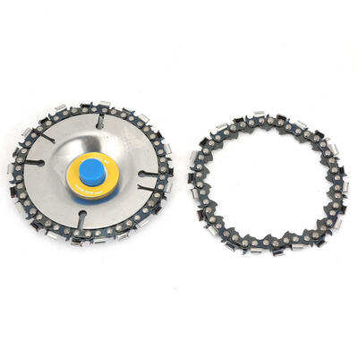 

Greensen 102mm4" 22 Teeth Chain Disc Woodworking Slotting Chain Wheel for 100115mm Angle Grinder