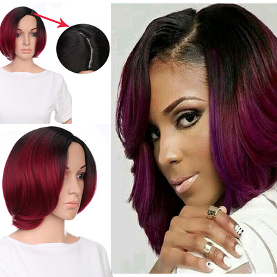 

〖Follure〗Short Wavy Bobo Hair Ordinary hair net Wig Glueless Front Wigs Black Women