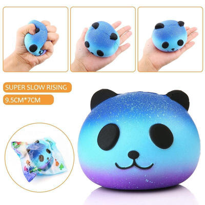 

10CM Panda Cream Scented Squishy Slow Rising Squeeze Kid Toy Phone Charm Gift