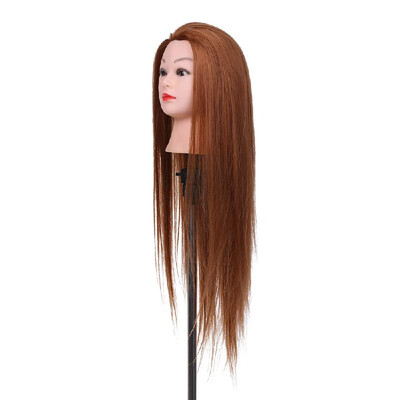 

Female Mannequin Head Professional Hairstyle Training Head For Hairdresser Student 28 Inch Practice Head Styling Mannequin
