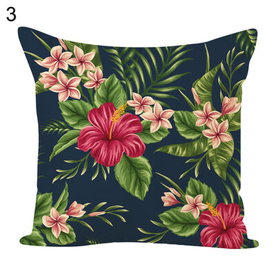 

Flower Green Plants Square Throw Pillow Case Cushion Cover Sofa Bed Car Decor