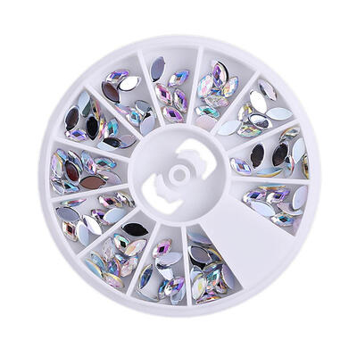 

Horse Eye Rhinestones Flat Back Marquise Nail Art Diamond Decoration DIY