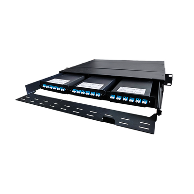 

72-Port Rackmount Fiber Patch Panel MPOMTP-LC Fiber optic cable