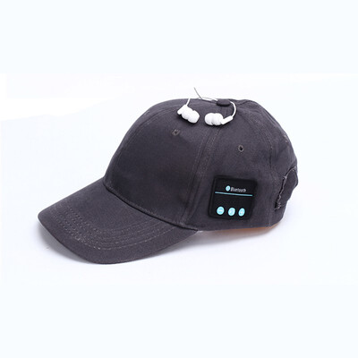 

Creatway Professional Smart Bluetooth Music Sun Hat Bluetooth Summer Sun Hat Black Baseball Hat With bluetooth headset