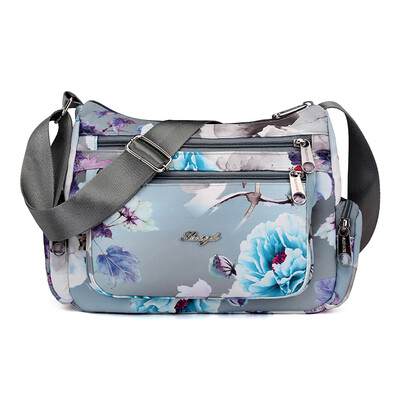 

Slope Back Nylon Small Bag Middle-aged&Old Womens Bag Korean Light Oxford Canvas Bag Mothers Bag One Shoulder Slope Bag