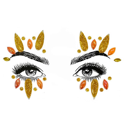 

〖Follure〗Face Gems Adhesive Glitter Jewel Tattoo Wedding Festival Rave Party Body Make Up