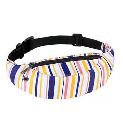 

Maison Fabre 3D Colorful Print Women Waist Bag Girls Fanny Packs Waterproof Travel Fanny Pack Mobile Phone Waist Pack Belt Bags