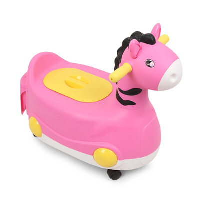 

Baby Infant Potty Chair Child Toilet Training Seat PP with Wheels for Boys Girls