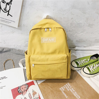 

ins bag girl Korean version of high school students Japanese Department of Simple Sen junior high school students waterproof backp