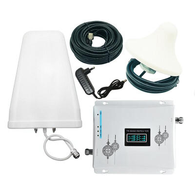 

Triple-band Cell Phone Signal Booster 900 1800 2100MHz Supports GSM DCS 3G-US Plug