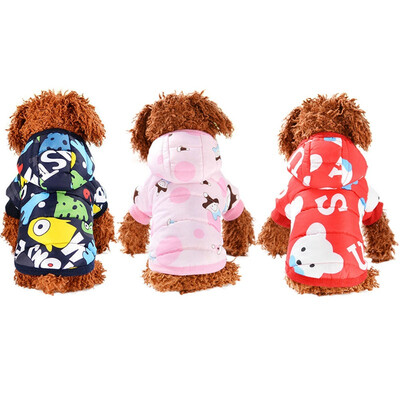 

Letter Patetrn Winter Pet Dog Clothes Warm Down Jacket Waterproof Coat For Chihuahua Small Medium Dogs Puppy Pets Clothing