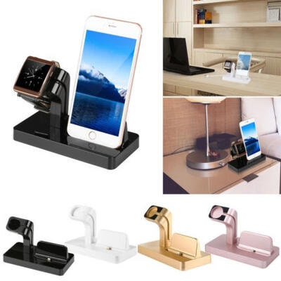 

Charging Stand Mount Cradle Station Dock for Apple Watch&iPhone X 6 6S 7 5 8
