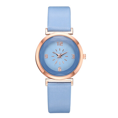 

RM New Fashion Simple Ladies Multicolor Leather Belt Ladies Watch Quartz Watch