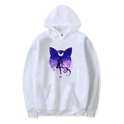 

SGOT Sailor Moon Hoodies Unisex Sweatshirts Japanese Anime Sportswear for Fans