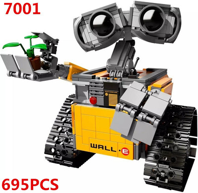 

21303 WALL-E Creator Robot RC Eve Playmobil Model Building Blocks Bricks Kids DIY Gifts Toys  7001