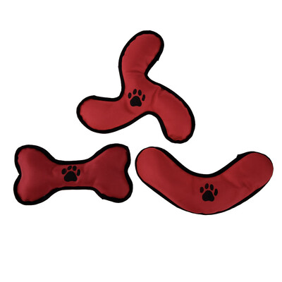 

3pcs Durable Oxford Sound Dogs Interactive Flying Discs Pet Traning Toys