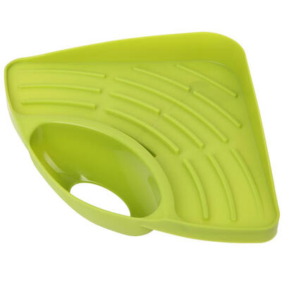 

Greensen Stainless Steel Wall Mounted Corner Shelf Holder Organizer Basket Bathroom Kitchen Decor