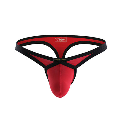 

Mens G-string Jock Strap Briefs Open Butt Underpants O Ring Enhancer Underwear
