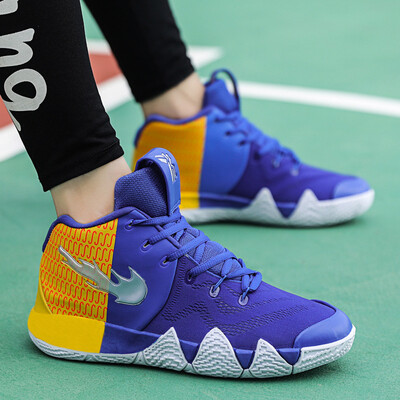 

Mens shoes wear-resistant non-slip sports shoes shock cushioning basketball shoes star with the same boots