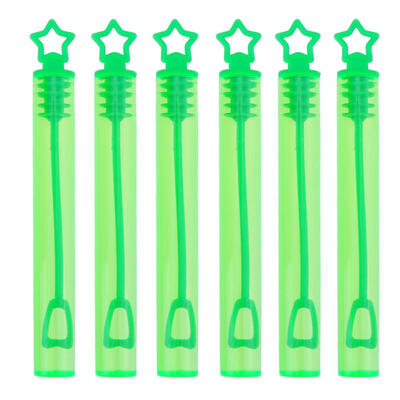 

6pcs Star Empty Bubble Soap Bottles Outdoor Bubble Blowing Maker Kids Toy