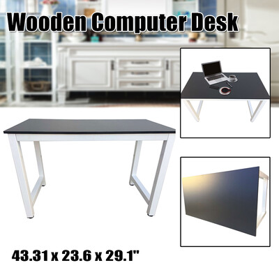 

Decent High Strength Wooden Computer Desk Black
