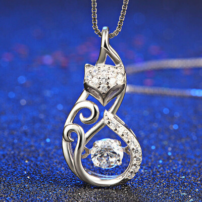 

Cute Pattern Beat Diamond Rhinestone Pendant Jewelry Choker Gifts For Women Girl