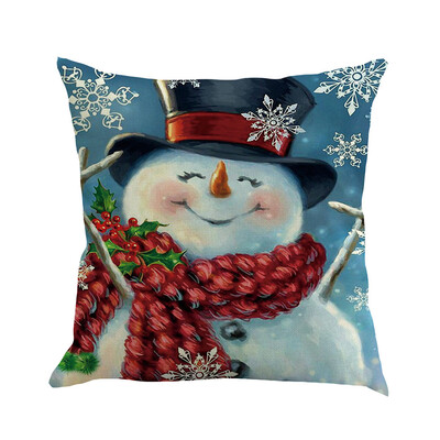 

Tailored Christmas Pillow Cover Pillowcases Decorative Sofa Cushion Cover 45x45cm