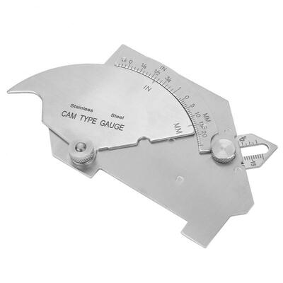 

Greensen Steel Welding Measure Tool MG-8 Weld Gauge Seam Inspection Ruler Bridge CAM Welding Gage