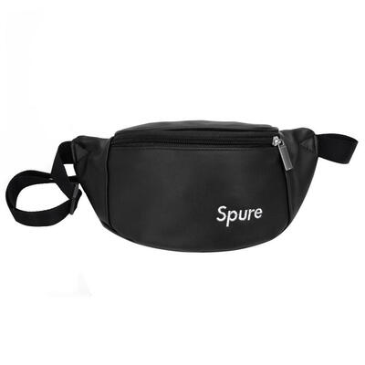 

Shoulder Waist Belt Packs Fanny Pouch Unisex Kids PU Leather Chest Bags
