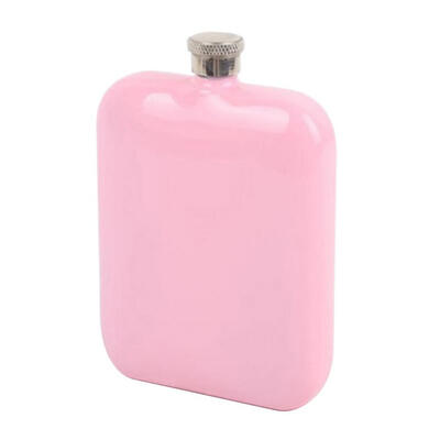 

5oz Flagon Hip Flask Alcohol Whiskey Wine Pot Scotch Flask Stainless Steel Folding Cup Leak Proof Barware Drink Square Shape