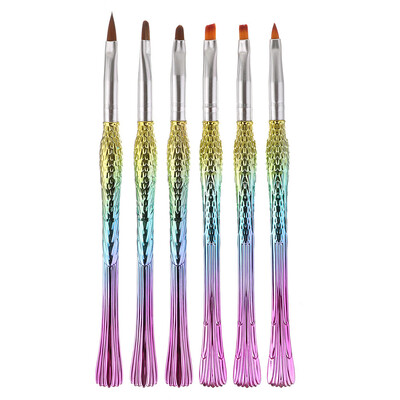 

Toponeto 6pcs Small Pen Hook Painting Line Nail Pens Pull Pen Paint