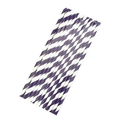 

Toponeto 25pcs Disposable Drinking Straws Home Bar Party Cocktail Drink Straw