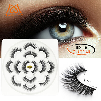

〖Follure〗Party 5D False Eyelashes Lashes Voluminous Eye Lashes 7 Pair Makeup Lashes