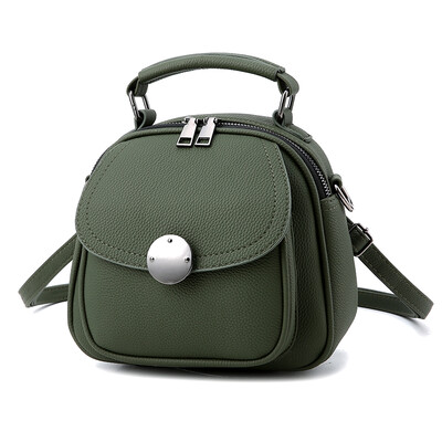 

On the new female tide fairy fashion Joker shoulder Messenger bag girl simple personality backpack