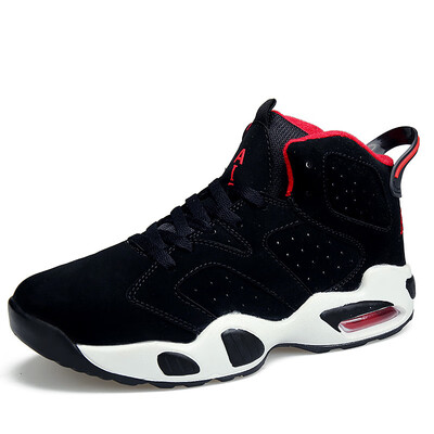 

Air cushion basketball shoes boots high to help non-slip wear-resistant sports shoes running