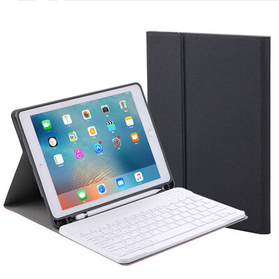 

2018ipad pro105 pluggable bluetooth keyboard holster air2 Bluetooth keyboard protector with pen slot