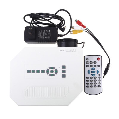 

Mini Led Projector HD Home Theater Projector for Video Games Movie AV VGA USB Micro SD HD