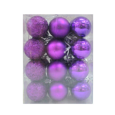 

24pcs Balls Decorations Baubles Party Wedding Christmas Tree Xmas Ornament