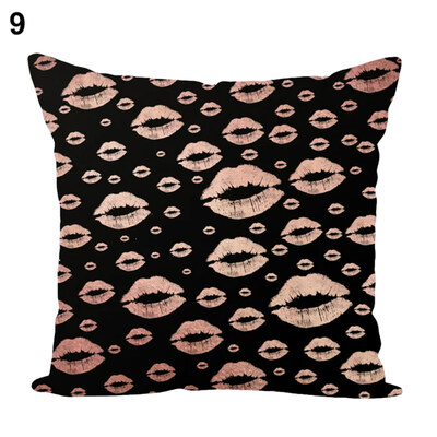 

45x45cm Colored Drawing Pillow Case Cushion Cover Home Cafe Sofa Car Decoration