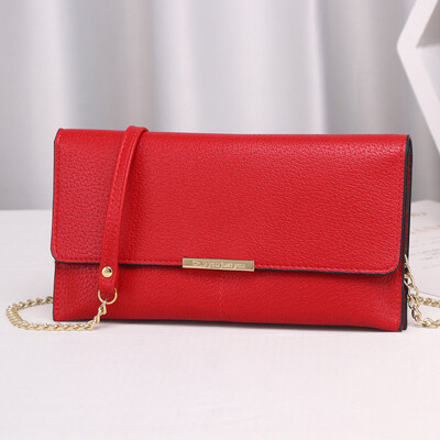 

Tailored Women Messenger Handbag Simple Shoulder Bag Lady Coin Purse Chain Phone Bag
